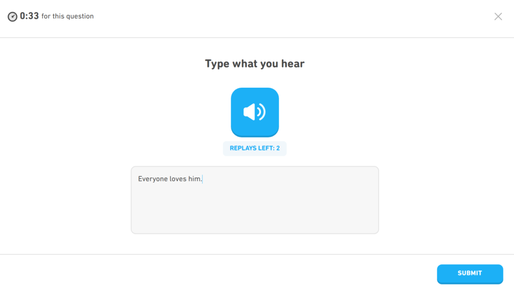 duolingoの問題例